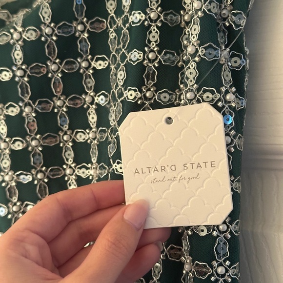 New with tags Altar’d State Mateo Mini Dress - Picture 6 of 6